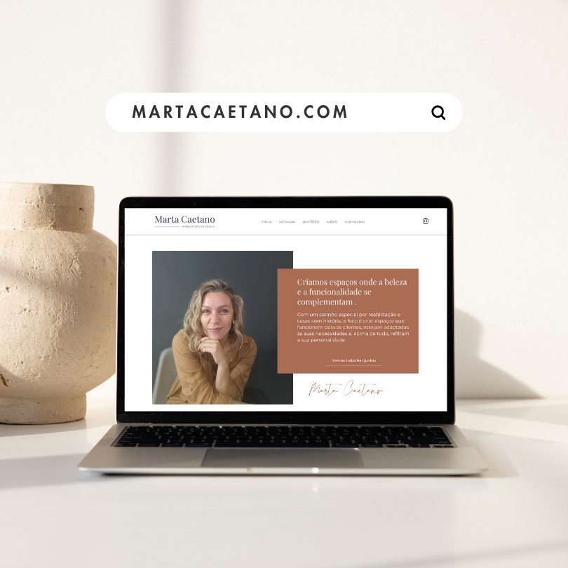 Marta Caetano - Web design